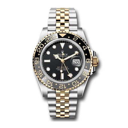 Rolex GMT-MASTER II 40mm 126713GRNR 18K Yellow Gold/Stainless Steel Men's Watch