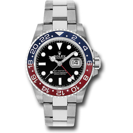 Rolex GMT-MASTER II Pepsi 40mm 126710BLRO Stainless Steel Men's Watch