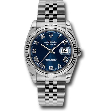 Rolex Oyster Perpatual 36mm 116234 Stainless Steel Men's Watch
