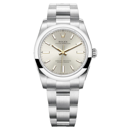 Rolex Oyster Perpetual No Date 34mm 124200 Stainless Steel Women's Watch