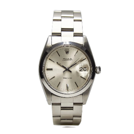 Rolex Oyster Precision Date 34mm 6694 Stainless Steel Men's Watch