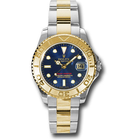 Rolex Yacht Master 35mm 168623 18K Yellow Gold/Stainless Steel Men's Watch