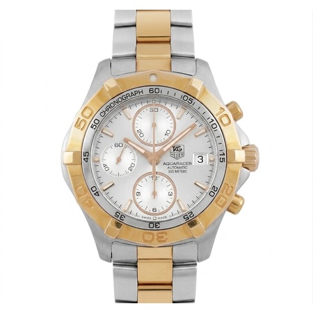 Tag Heuer Aquaracer 41mm CAF2120.BB0816 18K Yellow Gold/Stainless Steel Women's Watch