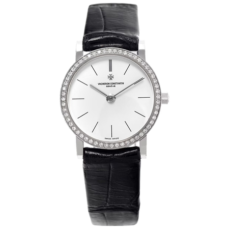 Vacheron Constantin Patrimony 23mm 25593/000G8743 18K White Gold Women's Watch
