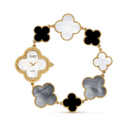 Van Cleef & Arpels Alhambra 26X26mm  18K Yellow Gold Women's Watch