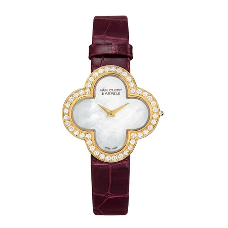 Van Cleef & Arpels Alhambra 30mm VCARF52800 18K Yellow Gold Women's Watch
