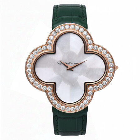 Van Cleef & Arpels Alhambra Talisman 40mm 257274 18K Rose Gold Women's Watch