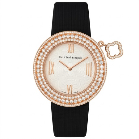 Van Cleef & Arpels Charms 38mm VCARM95100 18K Rose Gold Women's Watch